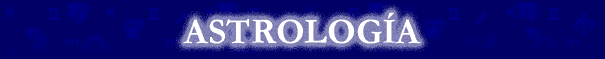 ASTROLOG&Iacute;A